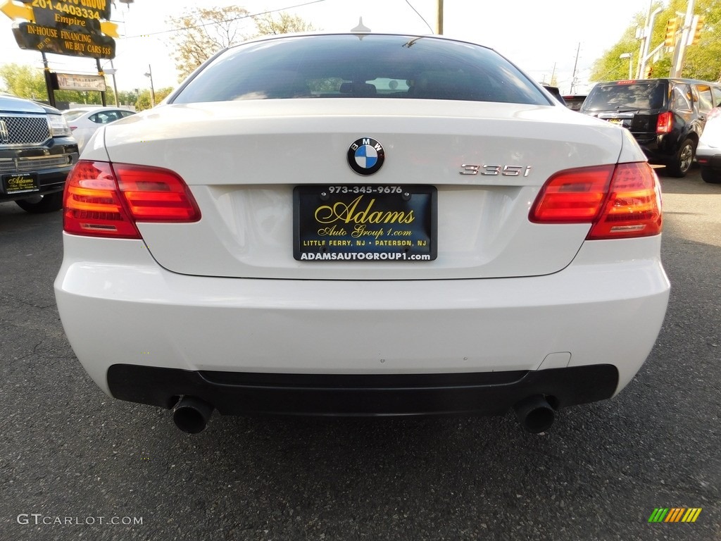 2011 3 Series 335i xDrive Coupe - Alpine White / Cream Beige photo #6