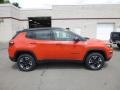 Spitfire Orange 2017 Jeep Compass Trailhawk 4x4 Exterior