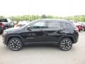 2017 Black Jeep Compass Limited 4x4  photo #2