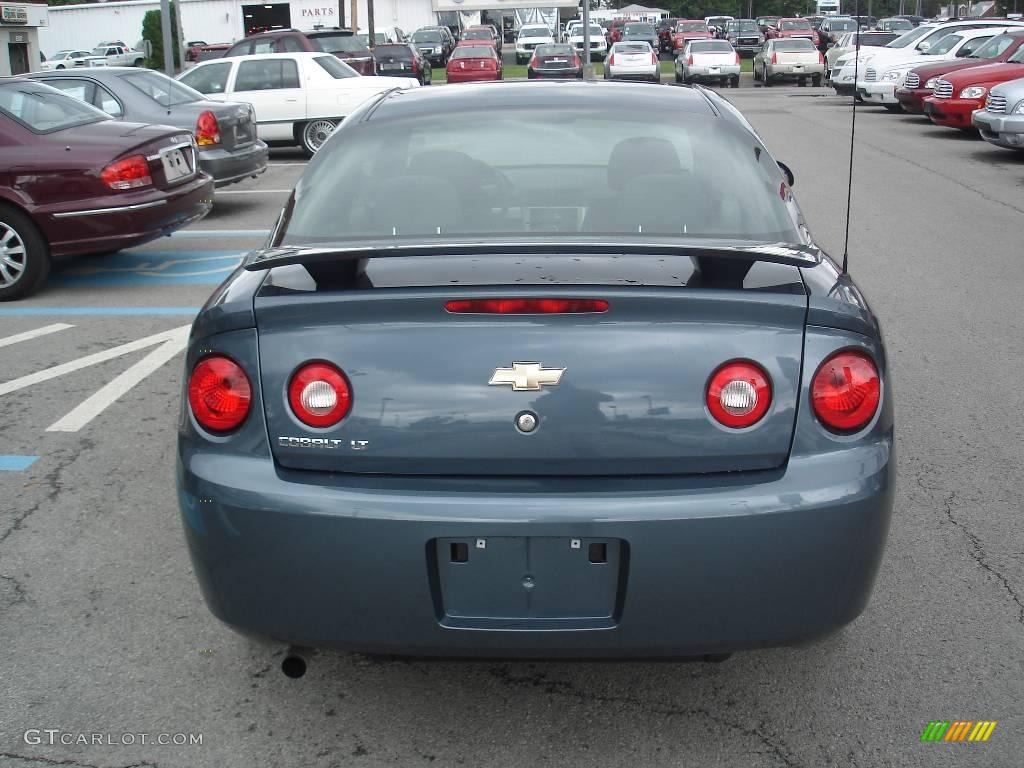 2007 Cobalt LT Coupe - Blue Granite Metallic / Gray photo #3