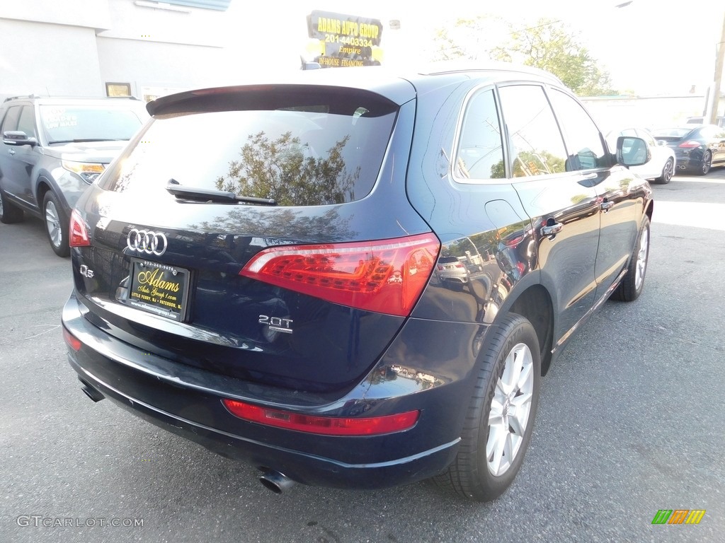 2011 Q5 2.0T quattro - Deep Sea Blue Pearl Effect / Black photo #5