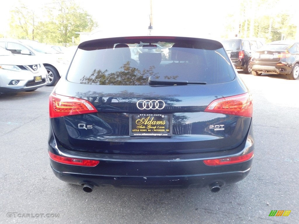 2011 Q5 2.0T quattro - Deep Sea Blue Pearl Effect / Black photo #6