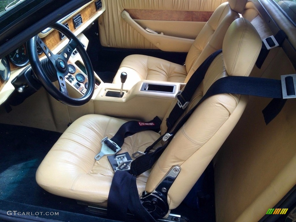 Tan Interior 1985 De Tomaso Pantera GT-5 S Photo #120557004