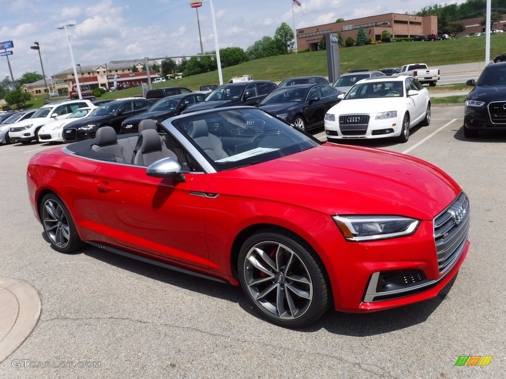 Tango Red Metallic 2018 Audi S5 Premium Plus Cabriolet Exterior Photo #120557148