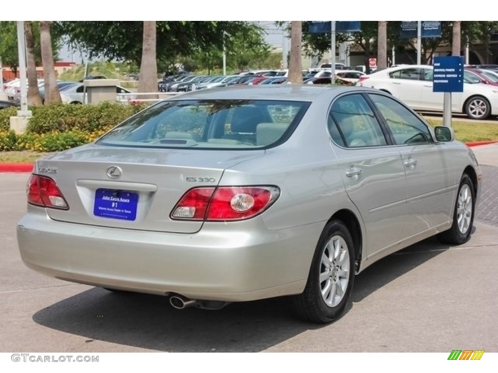 2004 ES 330 - Millennium Silver Metallic / Light Charcoal photo #7