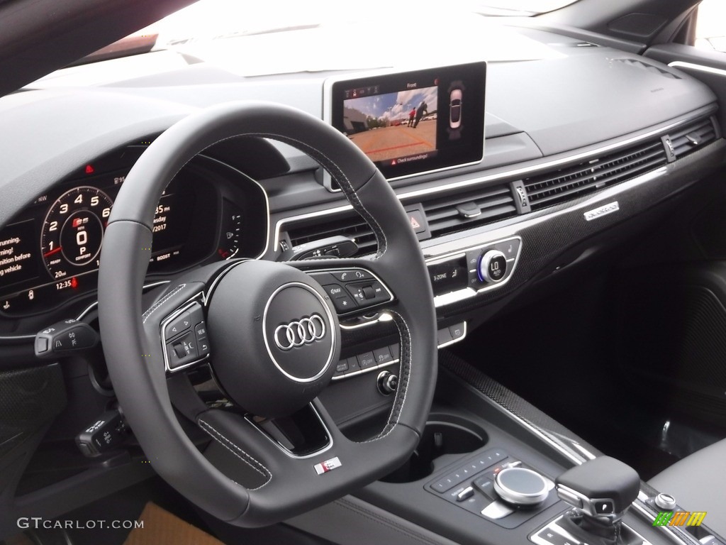 2018 Audi S5 Premium Plus Cabriolet Rotor Gray Dashboard Photo #120557466