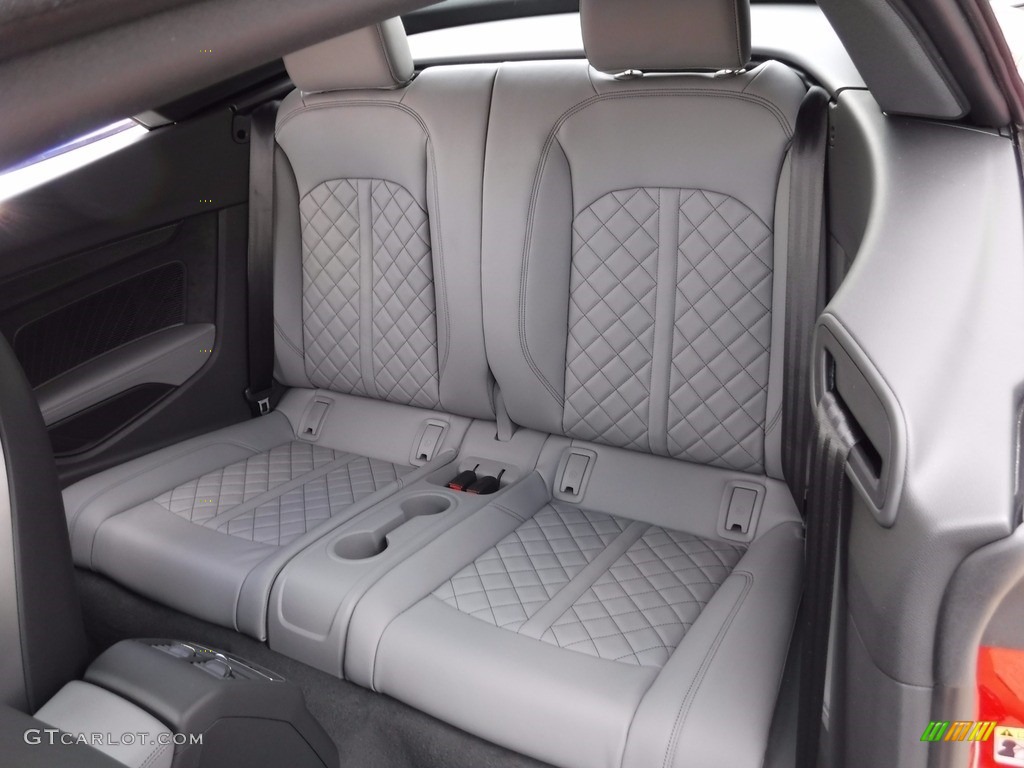 2018 Audi S5 Premium Plus Cabriolet Rear Seat Photo #120557670