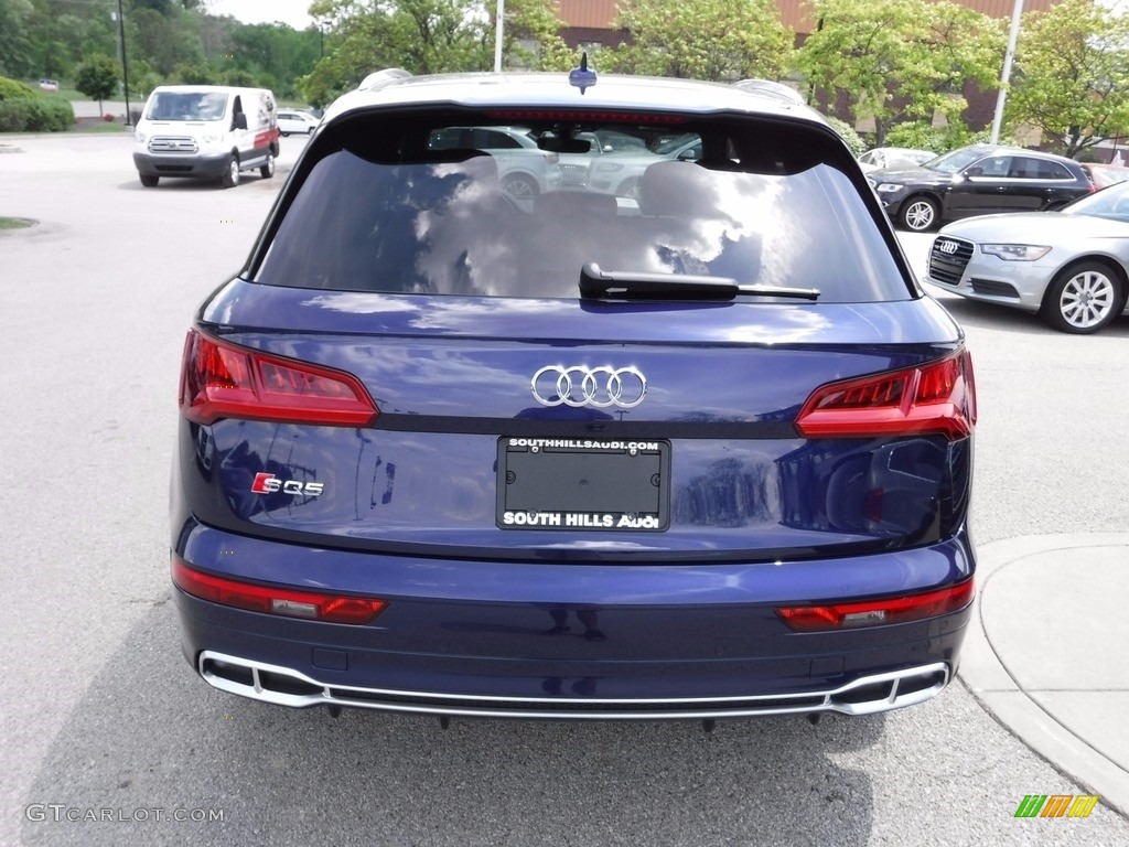 2018 SQ5 3.0 TFSI Premium Plus - Navarra Blue Metallic / Black photo #14