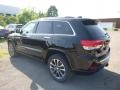 2017 Diamond Black Crystal Pearl Jeep Grand Cherokee Overland 4x4  photo #3