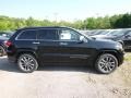 2017 Diamond Black Crystal Pearl Jeep Grand Cherokee Overland 4x4  photo #6