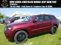 2017 Velvet Red Pearl Jeep Grand Cherokee Laredo 4x4  photo #1