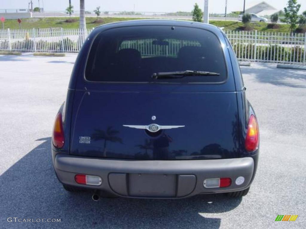 2002 PT Cruiser Limited - Patriot Blue Pearlcoat / Taupe photo #5