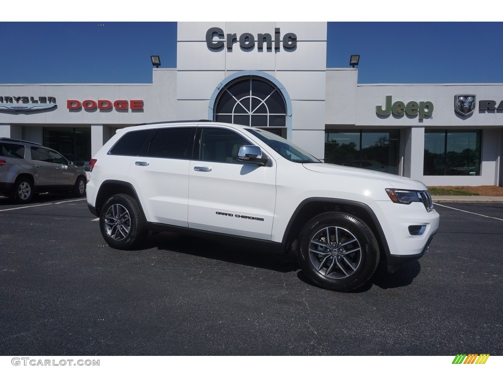 Bright White Jeep Grand Cherokee