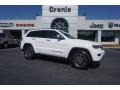 2017 Bright White Jeep Grand Cherokee Limited  photo #1