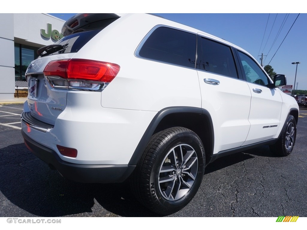 2017 Grand Cherokee Limited - Bright White / Black/Light Frost Beige photo #7