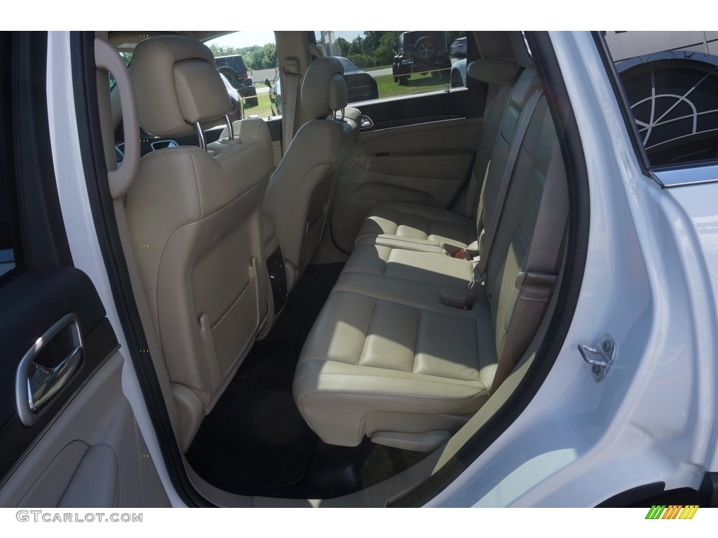 2017 Grand Cherokee Limited - Bright White / Black/Light Frost Beige photo #14