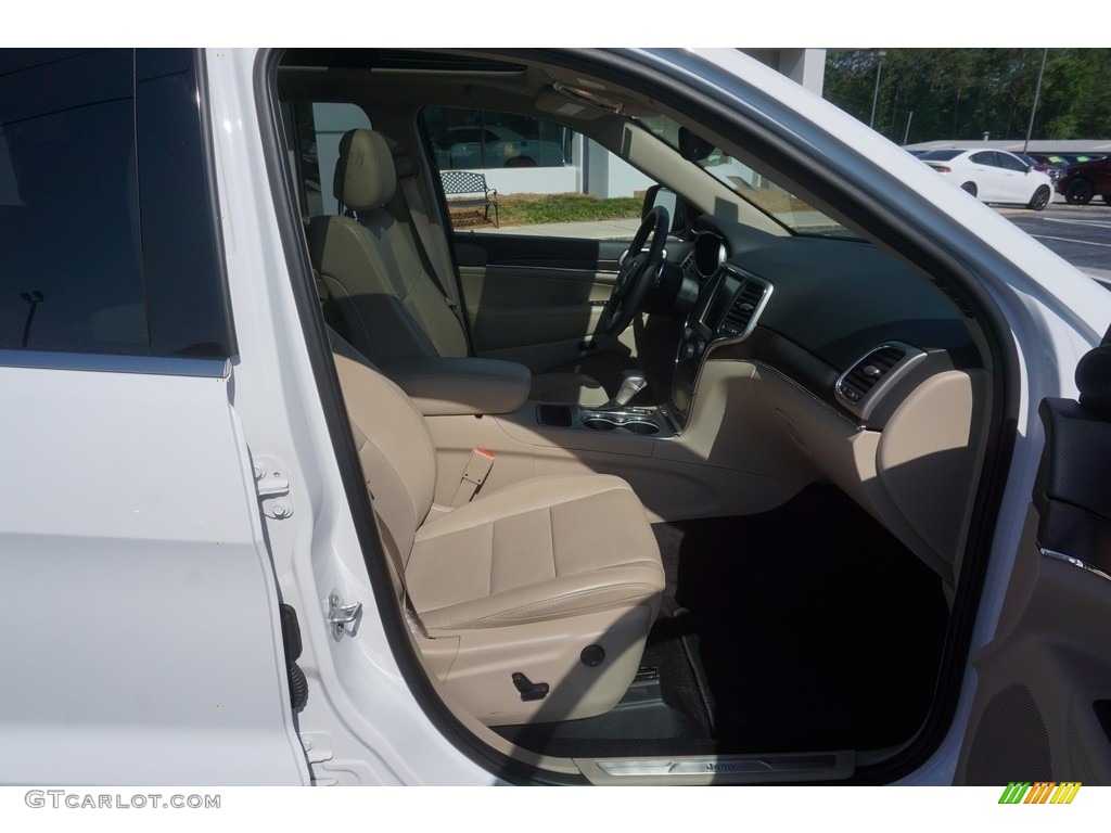 2017 Grand Cherokee Limited - Bright White / Black/Light Frost Beige photo #20