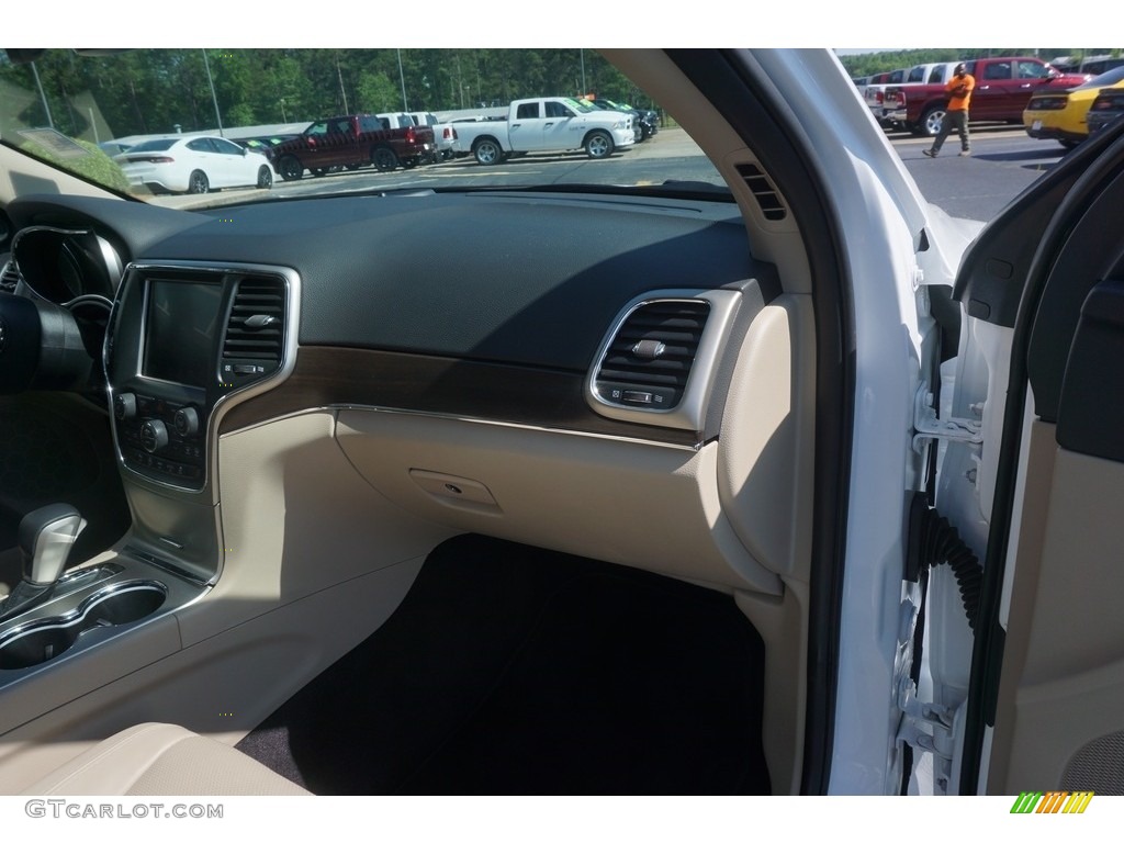 2017 Grand Cherokee Limited - Bright White / Black/Light Frost Beige photo #21