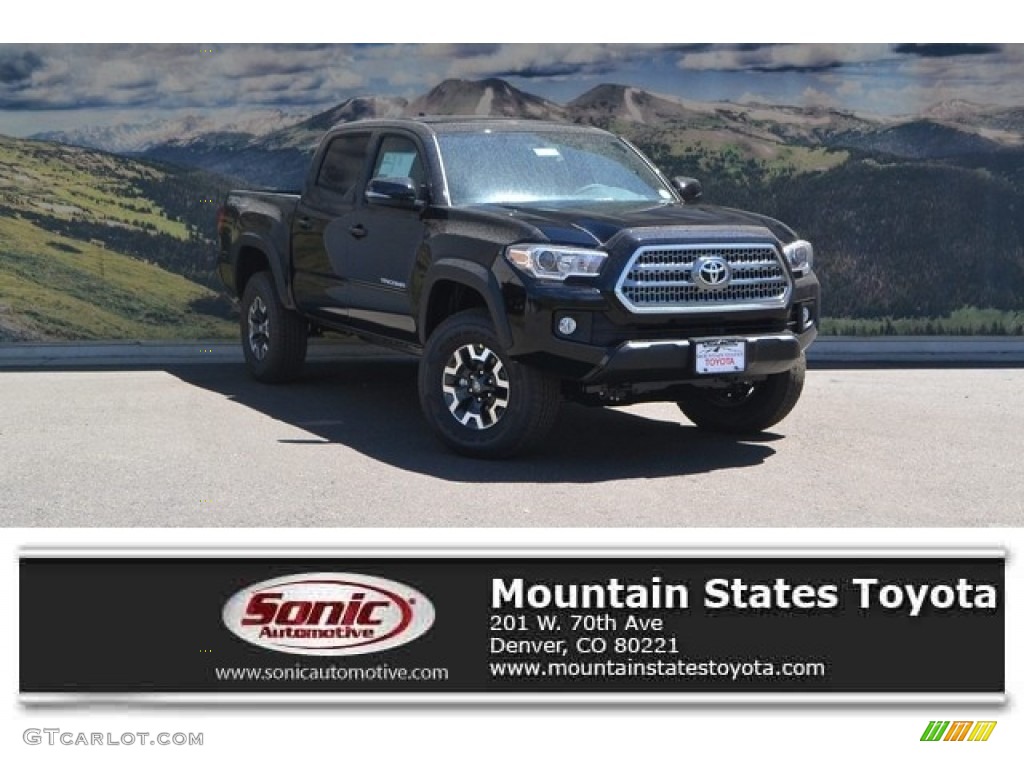 2017 Black Toyota TRD Off Road Double Cab 4x4 120560411