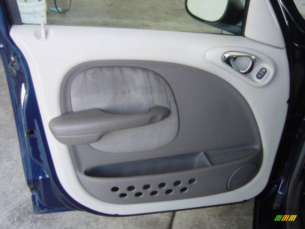 2002 PT Cruiser Limited - Patriot Blue Pearlcoat / Taupe photo #25