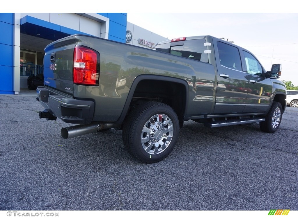 2017 Sierra 2500HD Denali Crew Cab 4x4 - Mineral Metallic / Cocoa/Dark Sand photo #7