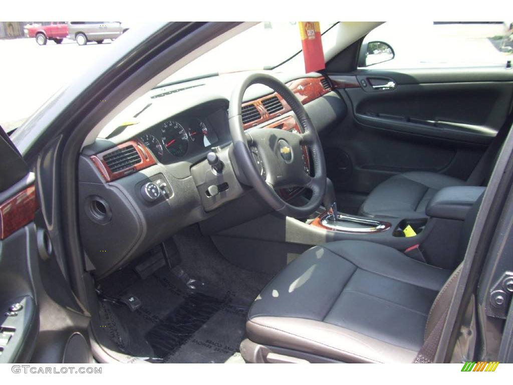 2009 Impala LTZ - Slate Metallic / Ebony photo #7
