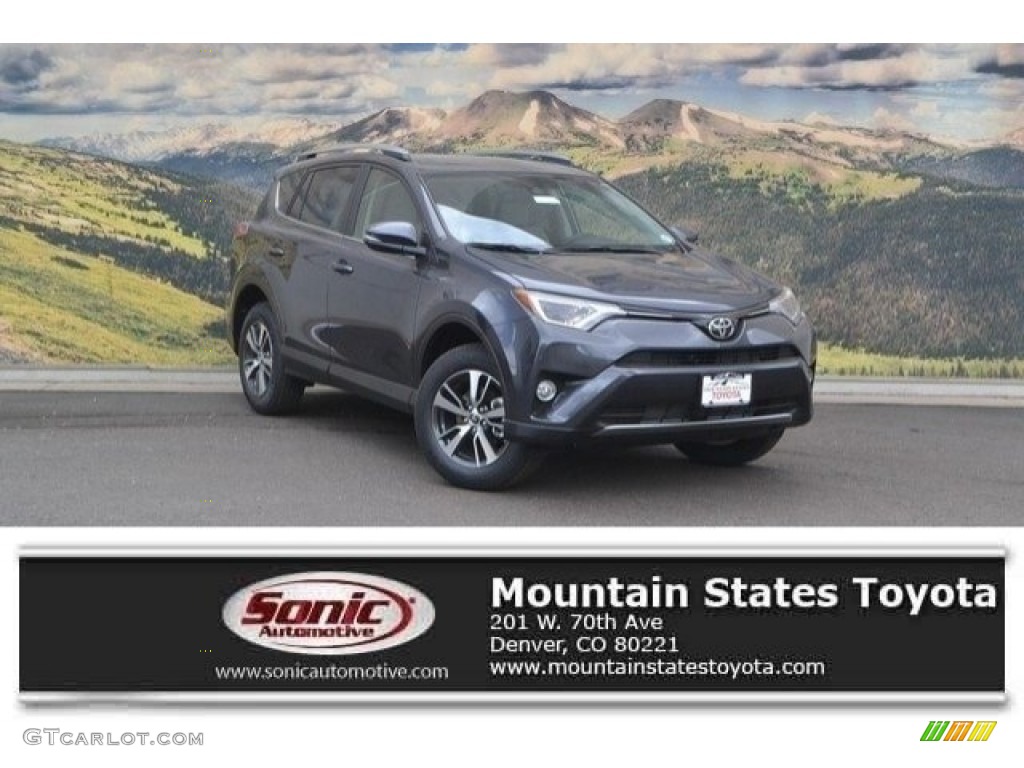 2017 RAV4 XLE - Magnetic Gray Metallic / Black photo #1