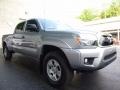 2014 Silver Sky Metallic Toyota Tacoma V6 SR5 Double Cab 4x4  photo #1