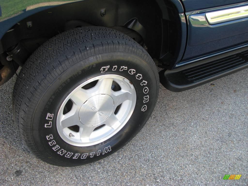 2005 Yukon SLE 4x4 - Blue Green Crystal / Neutral/Shale photo #7