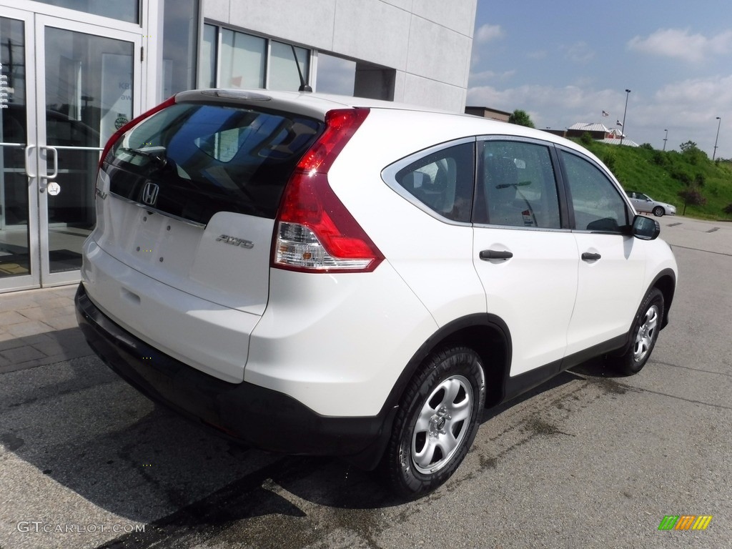 2014 CR-V LX AWD - White Diamond Pearl / Gray photo #9