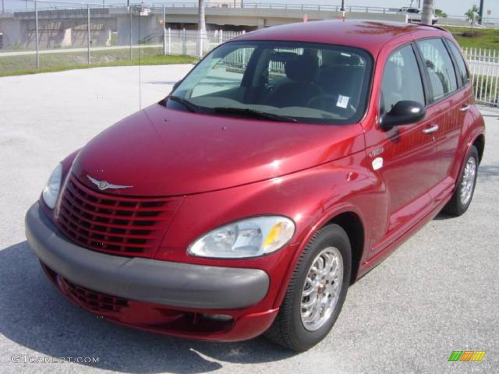 2003 PT Cruiser Ron Jon Special Edition - Inferno Red Pearl / Dark Slate Gray photo #2