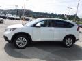 2013 White Diamond Pearl Honda CR-V EX AWD  photo #7