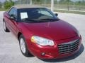 Inferno Red Pearl 2004 Chrysler Sebring Touring Convertible