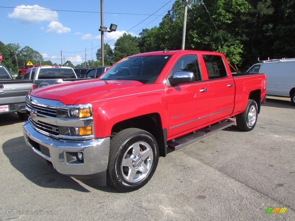 2015 Deep Ruby Metallic Chevrolet Silverado 2500HD LTZ Crew Cab 4x4 120560739 Photo 10