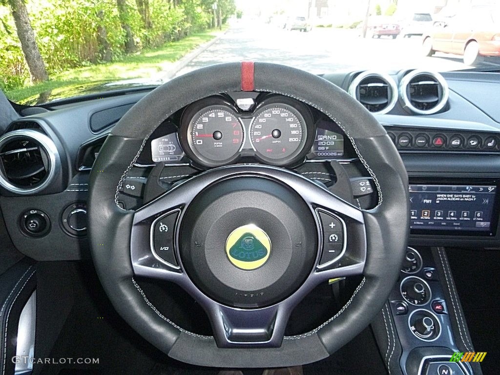 2017 Lotus Evora 400 Black Steering Wheel Photo #120576877
