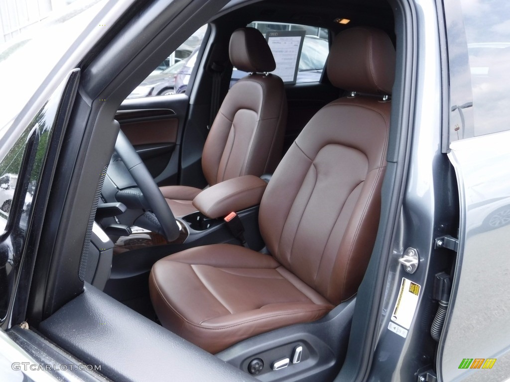 Chestnut Brown Interior 2017 Audi Q5 2 0 Tfsi Premium