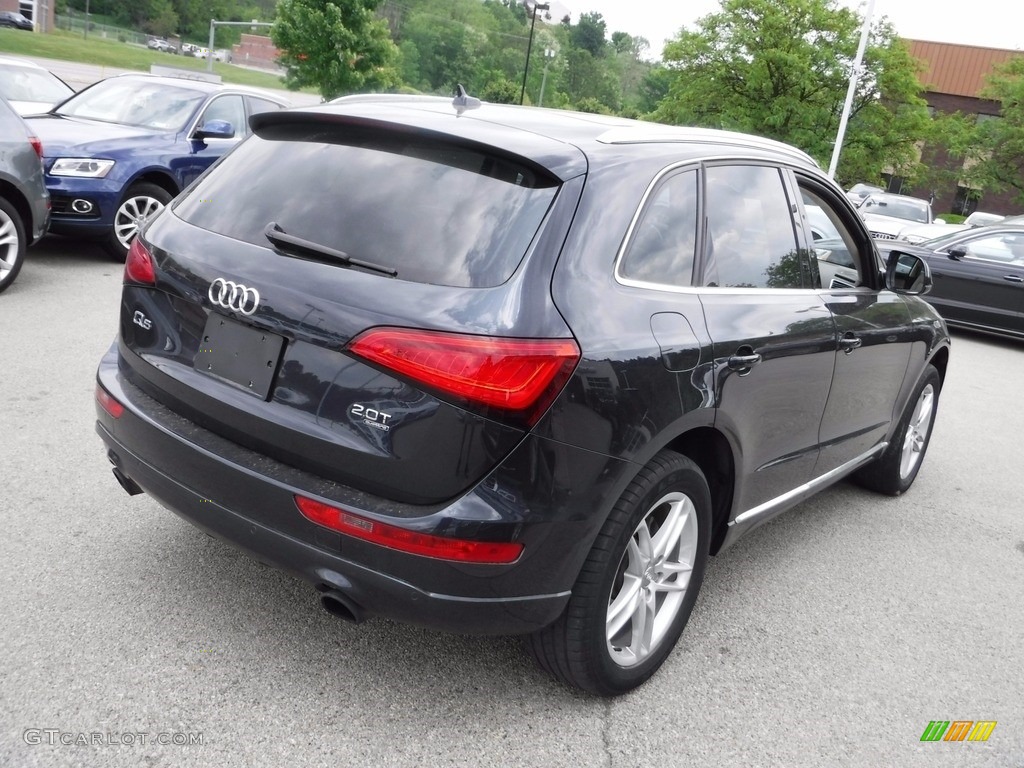 2014 Q5 2.0 TFSI quattro - Moonlight Blue Metallic / Pistachio Beige photo #12