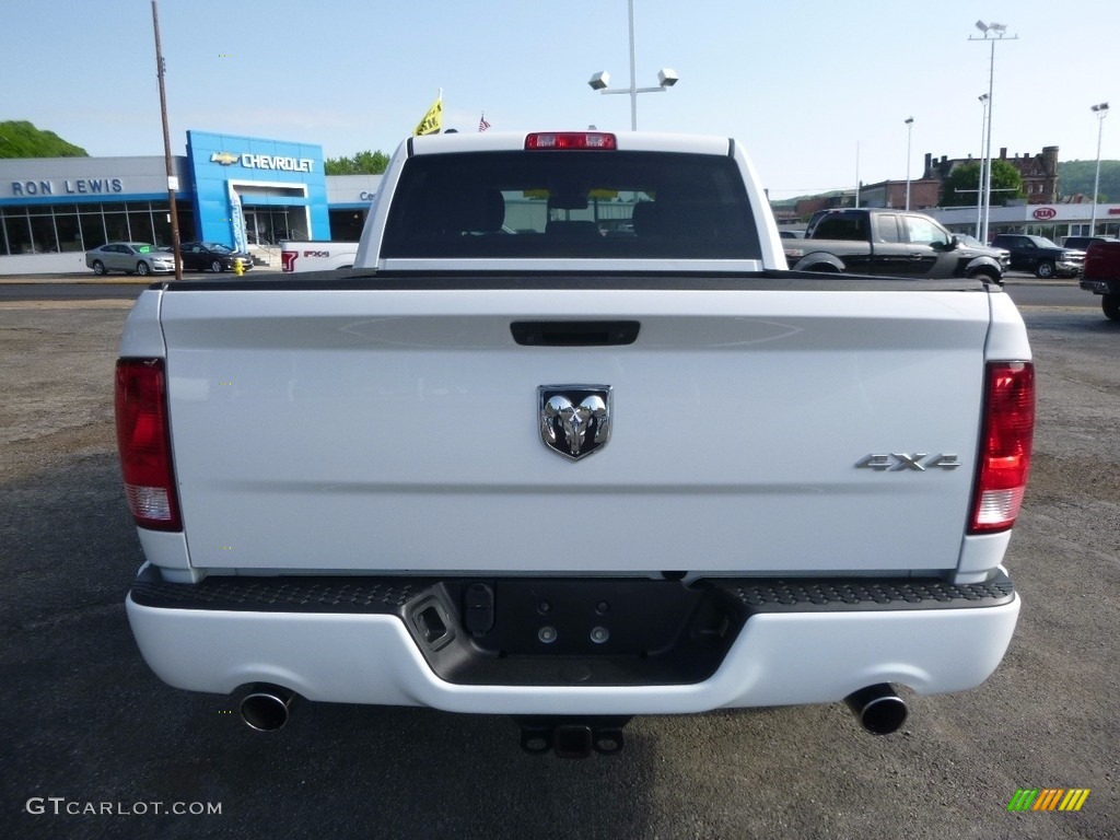 2014 1500 Express Crew Cab 4x4 - Bright White / Black/Diesel Gray photo #3