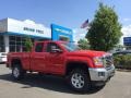 2017 Cardinal Red GMC Sierra 2500HD SLE Double Cab 4x4  photo #3