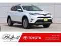 2017 Blizzard Pearl White Toyota RAV4 Limited  photo #1