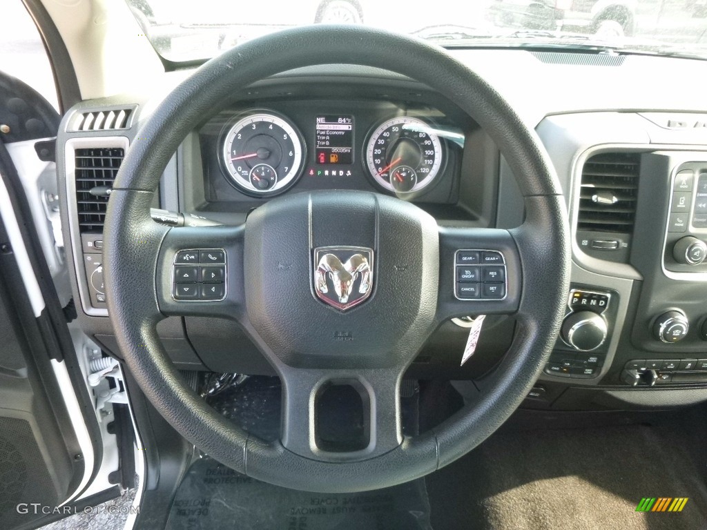 2014 1500 Express Crew Cab 4x4 - Bright White / Black/Diesel Gray photo #16