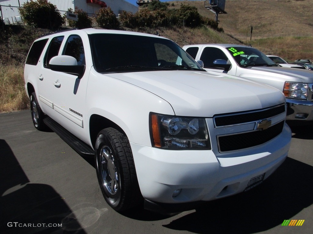 Summit White Chevrolet Suburban