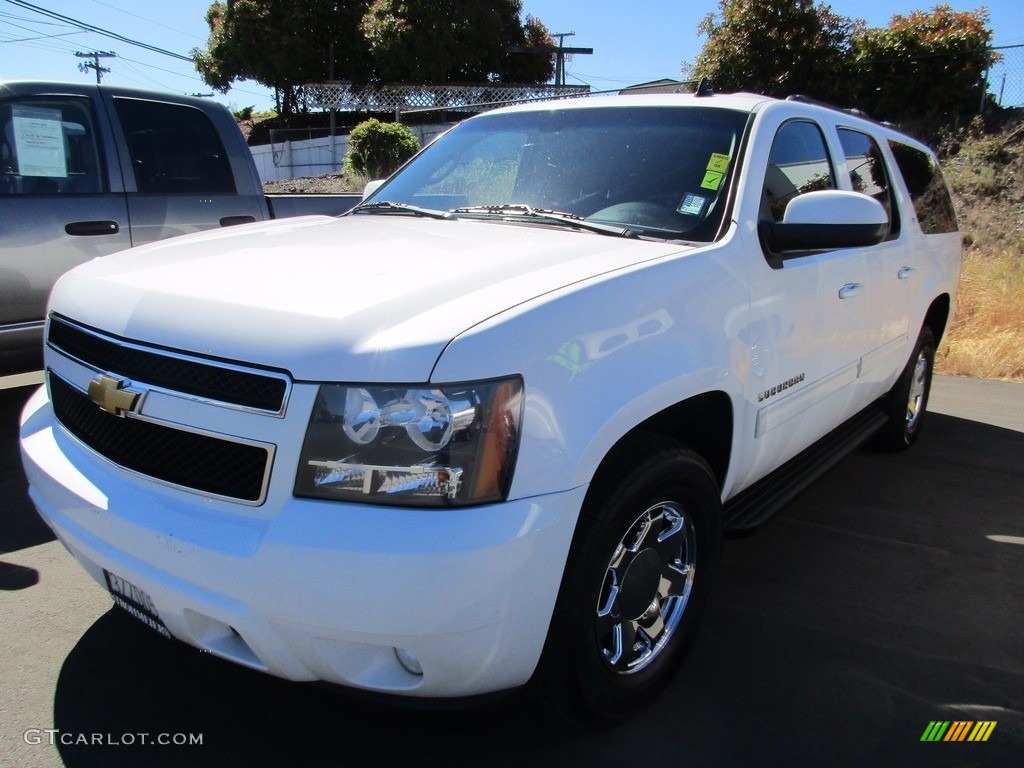 2012 Suburban LT - Summit White / Ebony photo #3