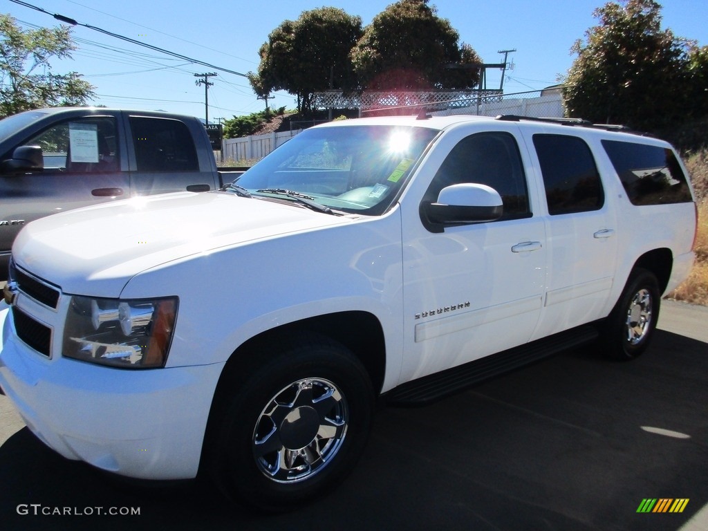 2012 Suburban LT - Summit White / Ebony photo #4
