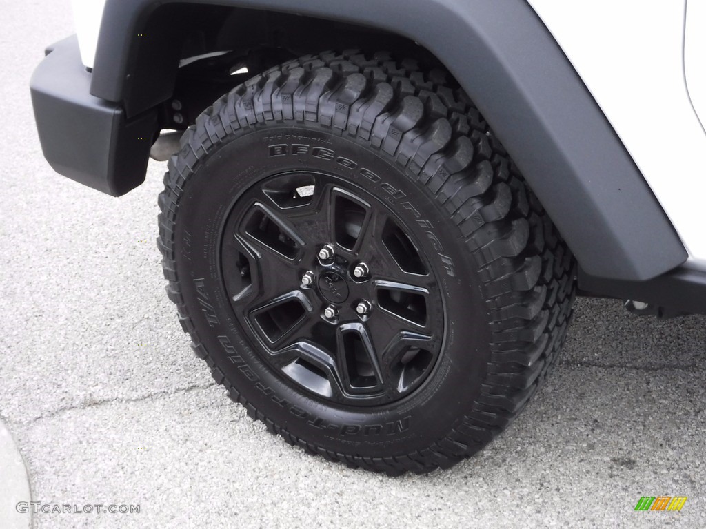 2017 Wrangler Sport 4x4 - Bright White / Black photo #11