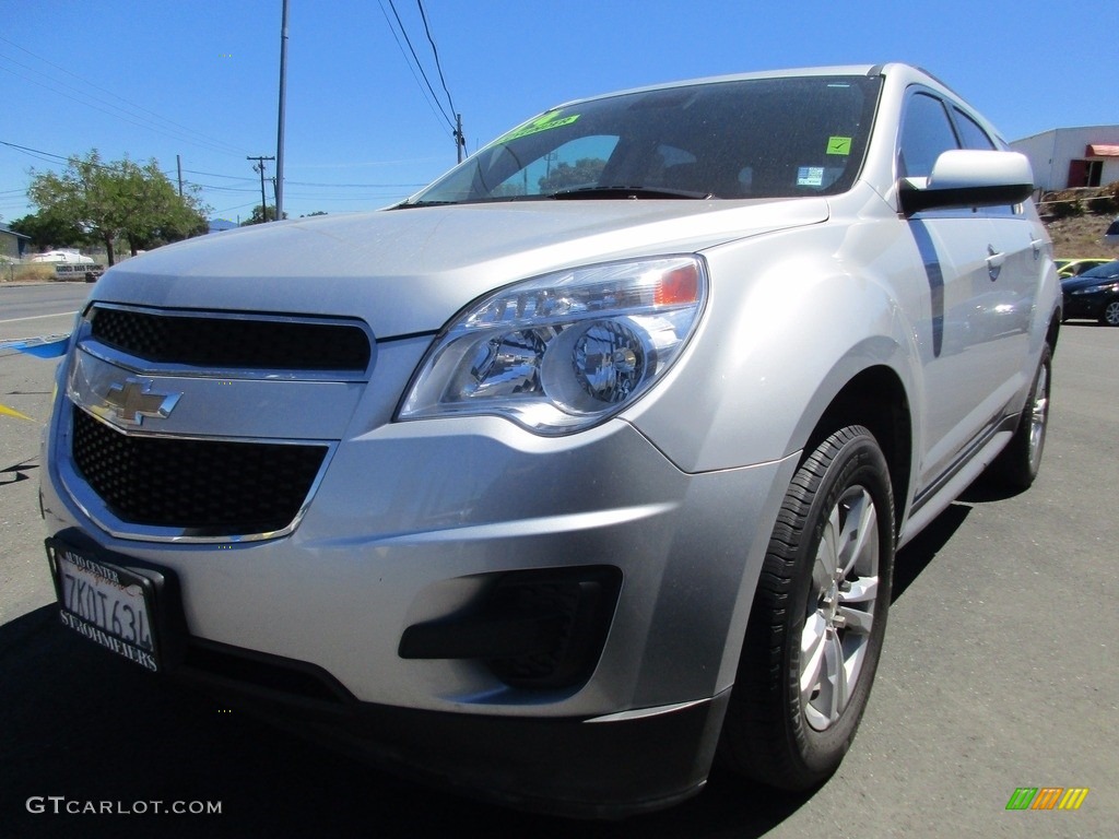 2014 Equinox LT - Silver Topaz Metallic / Light Titanium/Jet Black photo #3