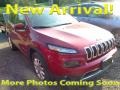 2017 Deep Cherry Red Crystal Pearl Jeep Cherokee Limited 4x4  photo #1