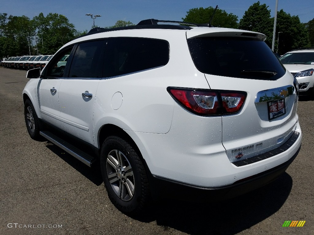 2017 Traverse LT AWD - Summit White / Ebony photo #4