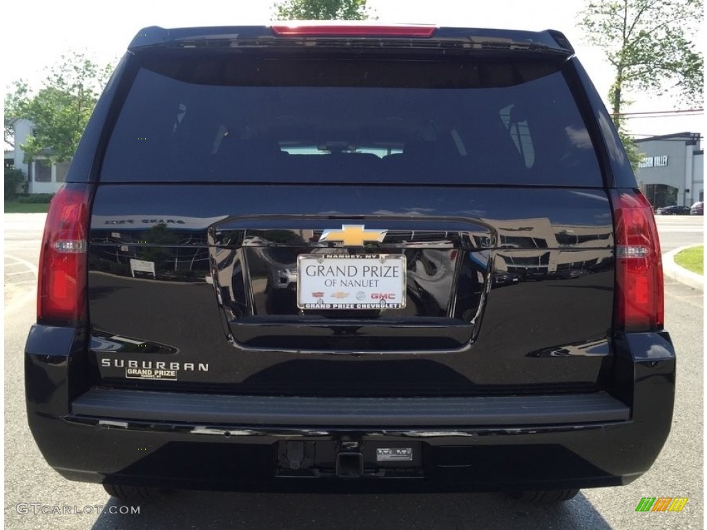 2017 Suburban LS 4WD - Black / Jet Black photo #5