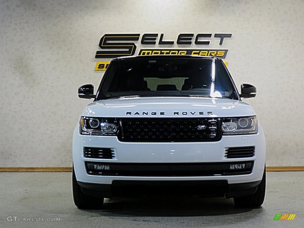 2017 Range Rover Supercharged - Fuji White / Ebony/Ebony photo #2